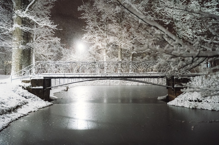 Gluži kā pasakā - Balvi ziemas rotā. Foto: Balvu novada pašvaldība 295108