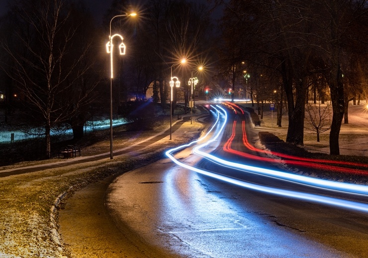 Vidzemes skaistās Cēsis izbauda ziemu. Foto: Cēsu TIC 295691