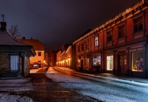 Vidzemes skaistās Cēsis izbauda ziemu. Foto: Cēsu TIC 6