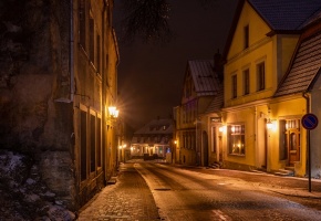 Vidzemes skaistās Cēsis izbauda ziemu. Foto: Cēsu TIC 7