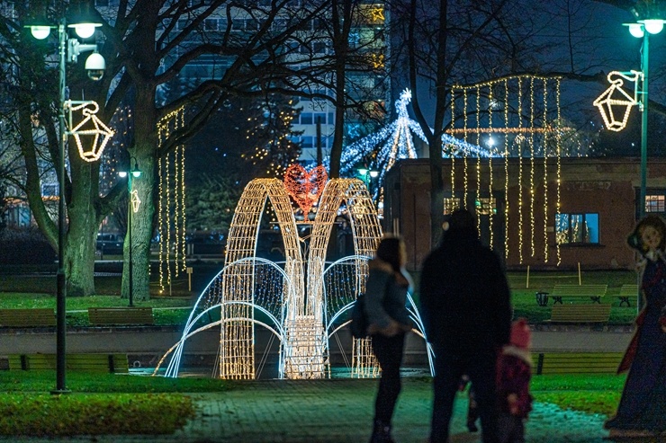 Latgales pilsēta Daugavpils gaida Jauno gadu. Foto: Andrejs Jemeļjanovs 296183