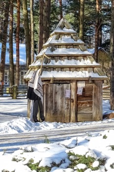 Ventspils Piejūras brīvdabas muzejā aizvadīta Meteņu diena. Foto: Oskars Jūra 11