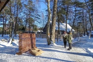 Ventspils Piejūras brīvdabas muzejā aizvadīta Meteņu diena. Foto: Oskars Jūra 4