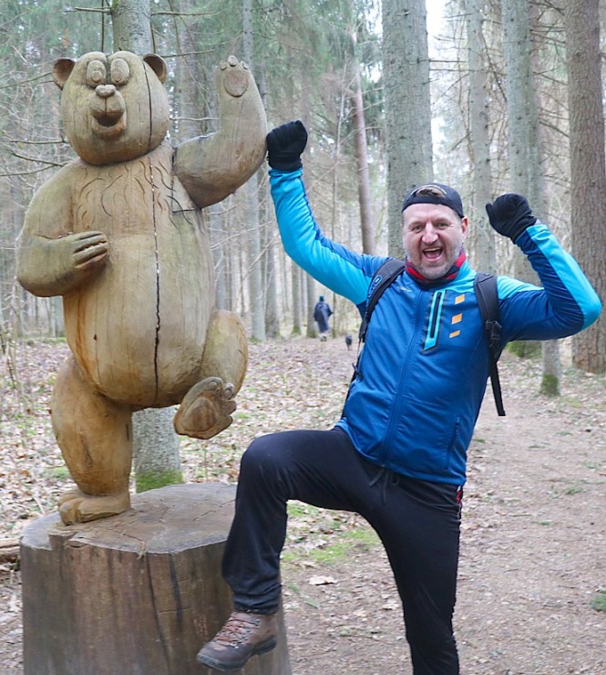 Travelnews.lv dodas 27 km pārgājienā Skrīveru novadā - Laimes Lāča taka apkārt Kalnamuižas ezeram Travelnews.lv dodas 27 km pārgājienā Skrīveru novadā - Laimes Lāča taka apkārt Kalnamuižas ezeram 299676