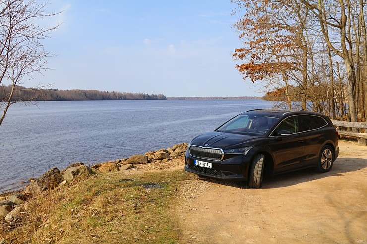 Travelnews.lv pirmo reizi apceļo Latgali 600 km maršrutā ar elektrisko «Škoda Enyaq iV 80» 300231