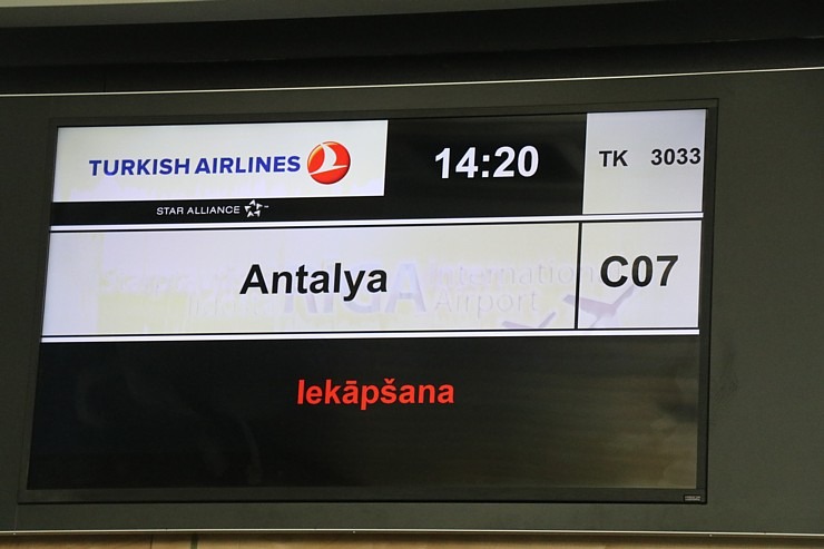 Pēc 539 dienām tūroperators «Tez Tour Latvija» atsāk čarterlidojumus uz Antalju ar «Turkish Airlines» Pēc 539 dienām tūroperators «Tez Tour Latvija» atsāk čarterlidojumus uz Antalju ar «Turkish Airlines» 300296
