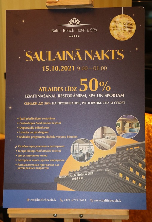 Travelnews.lv apmeklē Jūrmalas «Baltic Beach Hotel & SPA» ikgadējo pasākumu «Saulainā nakts» 309200