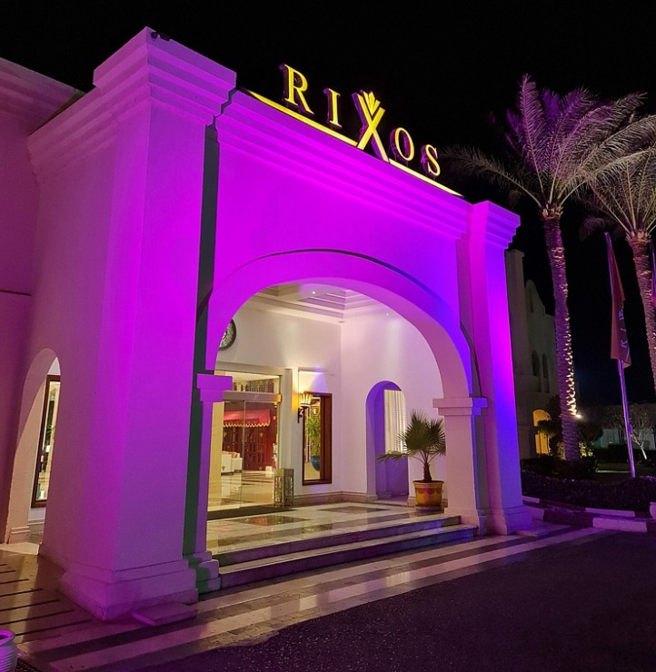 Iepazīstam Šarm el Šeihas 5 zvaigžņu viesnīcas «Rixos Sharm El Sheikh Adult Friendly» galveno ēku Iepazīstam Šarm el Šeihas 5 zvaigžņu viesnīcas «Rixos Sharm El Sheikh Adult Friendly» galveno ēku 310051