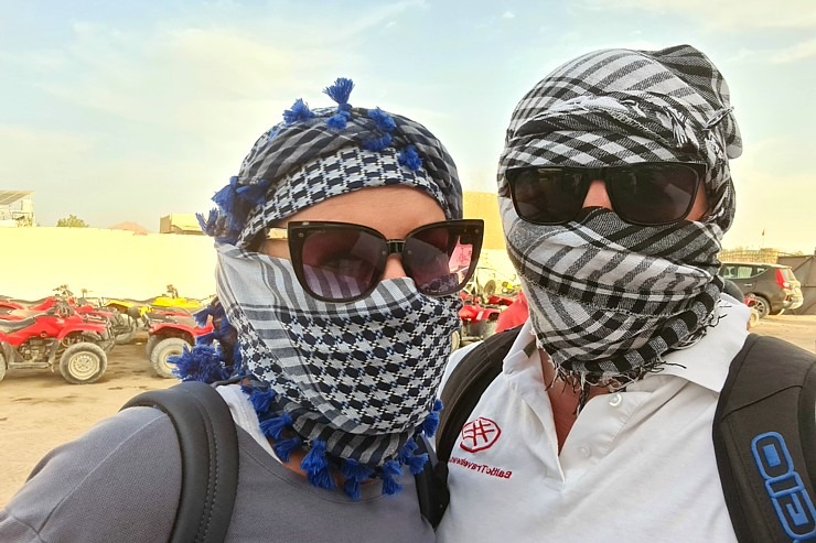 Travelnews.lv kopā ar «Tez Tour Latvija» motorizēti dodas tuksnesī 310162