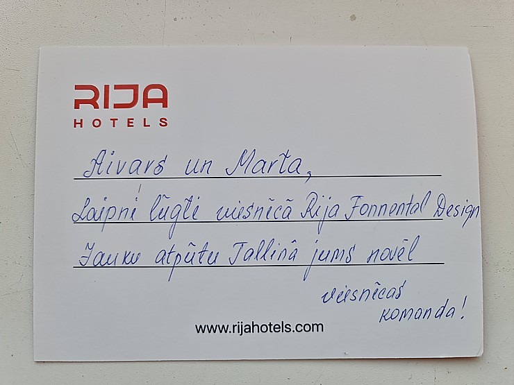 Tallinā 11.11.2021 atver Latvijas zīmola viesnīcu «Rija Fonnetal Design Hotel» 310692
