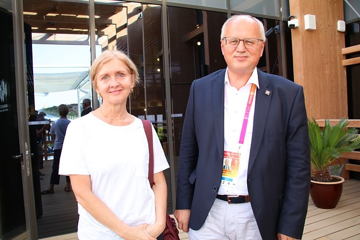 Travelnews.lv apmeklē Lietuvas un Igaunijas stendus izstādē «Expo 2020 Dubai» 310936
