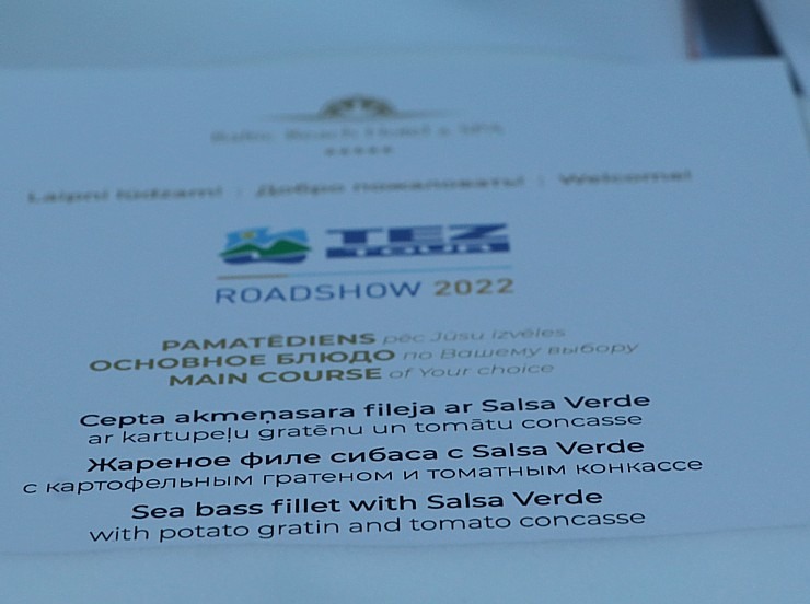 Tūroperators «Tez Tour Latvia» rīko «Roadshow 2022» 5 zvaigžņu viesnīcā «Baltic Beach Hotel» 313183