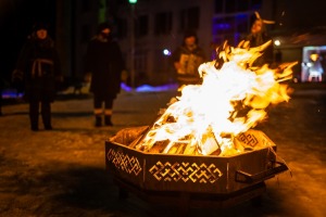 Lielvārdes kultūras centrs un folkloras kopa «Josta» krāšņi atzīmē Meteņdienu. Foto: Raimonds Volonts 22