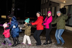 Lielvārdes kultūras centrs un folkloras kopa «Josta» krāšņi atzīmē Meteņdienu. Foto: Raimonds Volonts 27