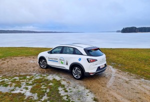 Travelnews.lv pirmo reizi ceļo ar ūdeņradi darbināmu spēkratu «Hyundai Nexo» 2