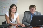 Karina Sabirova (Travelnews.lv mārketings) un Dmitrijs Lapuškins (Tomo direktors). Sīkāka informācija par viesnīcu Tomo mājas lapā www.hoteltomo.lv 12