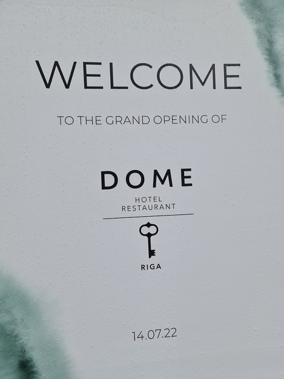 Vecrīgā pa jaunam un ar bagātīgu vērienu atklāj piecu zvaigžņu viesnīcu «Dome Hotel» 320138