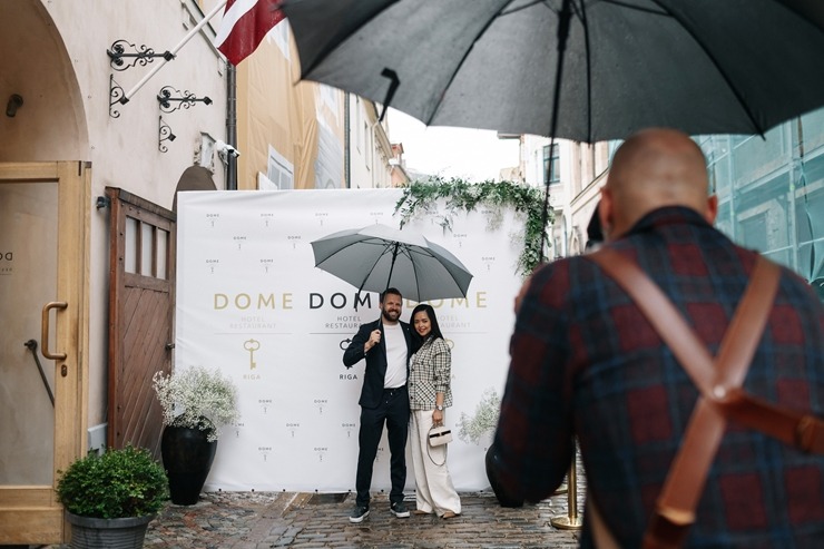 Vecrīgā svinīgi atklāj 5 zvaigžņu viesnīcu «Dome Hotel». Foto: Domehotel.lv 320173