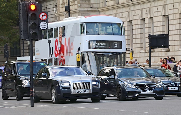 Londona var lepoties ar greznu privāto un valsts dienesta autoparku. Sadarbībā ar «airBaltic» 324545