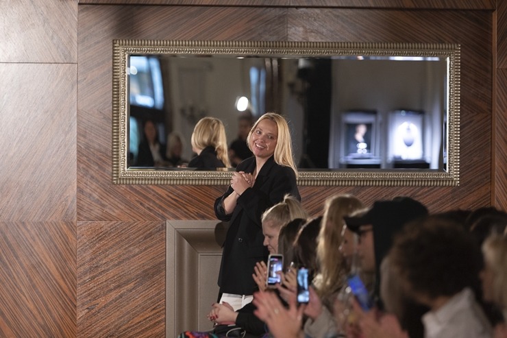 Rīgas modes nedēļā «Riga Fashion Week 2022» prezentējas «SZCZYGIEL» no Polijas. Foto: Mark Litvyakov Rīgas modes nedēļā «Riga Fashion Week 2022» prezentējas «SZCZYGIEL» no Polijas. Foto: Mark Litvyakov 325320