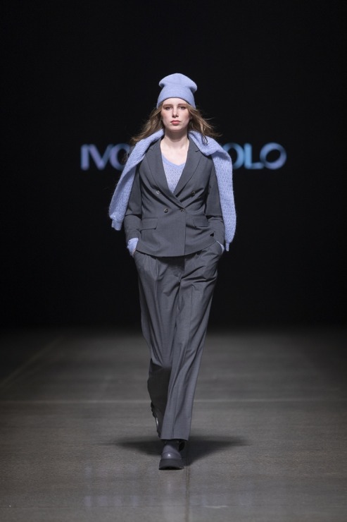Rīgas modes nedēļā «Riga Fashion Week 2022» prezentējas «Ivo Nikkolo» no Igaunijas. Foto: Mark Litvyakov 326399