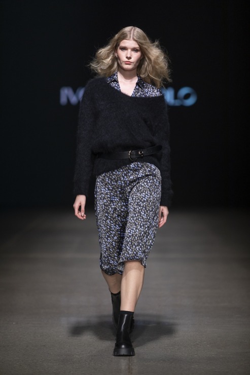 Rīgas modes nedēļā «Riga Fashion Week 2022» prezentējas «Ivo Nikkolo» no Igaunijas. Foto: Mark Litvyakov 326400