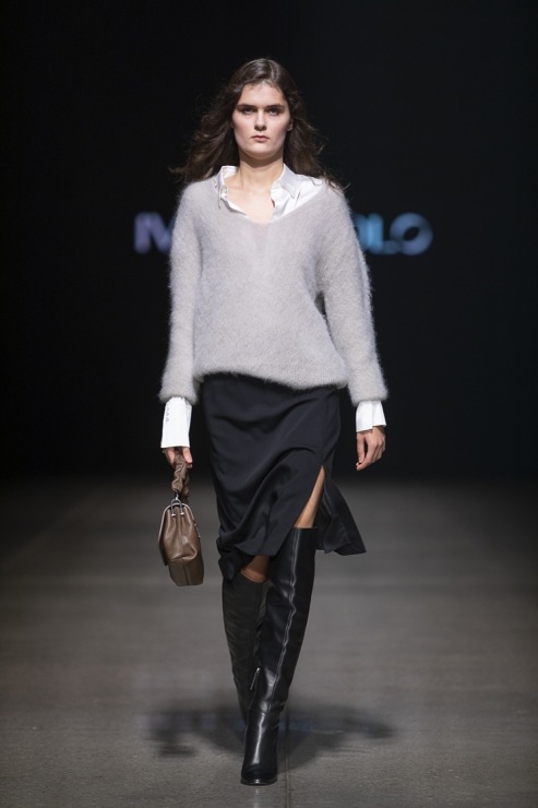 Rīgas modes nedēļā «Riga Fashion Week 2022» prezentējas «Ivo Nikkolo» no Igaunijas. Foto: Mark Litvyakov 326405