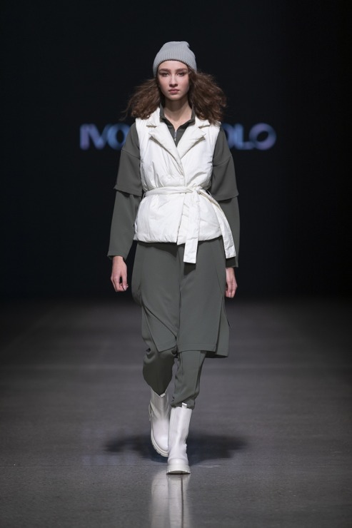 Rīgas modes nedēļā «Riga Fashion Week 2022» prezentējas «Ivo Nikkolo» no Igaunijas. Foto: Mark Litvyakov 326389