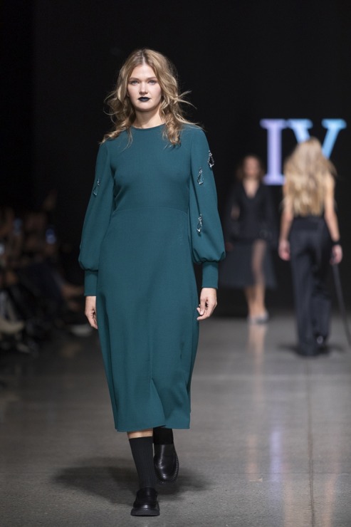 Rīgas modes nedēļā «Riga Fashion Week 2022» prezentējas «Iveta Vecmane» no Latvijas. Foto: Mark Litvyakov Rīgas modes nedēļā «Riga Fashion Week 2022» prezentējas «Iveta Vecmane» no Latvijas. Foto: Mark Litvyakov 326471