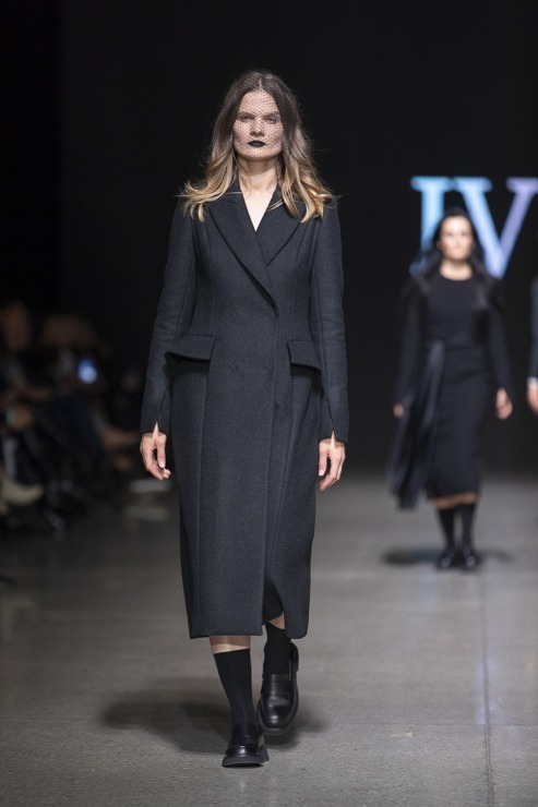 Rīgas modes nedēļā «Riga Fashion Week 2022» prezentējas «Iveta Vecmane» no Latvijas. Foto: Mark Litvyakov Rīgas modes nedēļā «Riga Fashion Week 2022» prezentējas «Iveta Vecmane» no Latvijas. Foto: Mark Litvyakov 326488