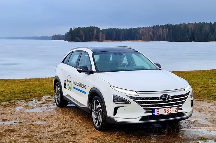 Travelnews.lv redakcija 2022.gadā ceļoja ar 17 dažādiem spēkratiem: «Hyundai Nexo» 330446