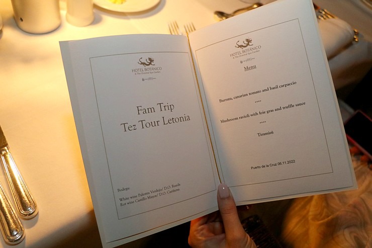 Travelnews.lv izbauda svinīgas vakariņas Tenerifes 5 zvaigžņu viesnīcā «Hotel Botanico & The Oiental Spa Garden». Sadarbībā ar Tez Tour Travelnews.lv izbauda svinīgas vakariņas Tenerifes 5 zvaigžņu viesnīcā «Hotel Botanico & The Oiental Spa Garden». Sadarbībā ar Tez Tour 331019