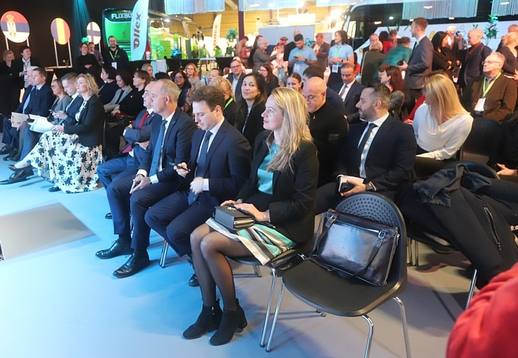 Tūrisma izstādes «Balttour 2023» atklāšanas ceremonija Ķīpsalā. Foto: Rojs Maizītis 332342