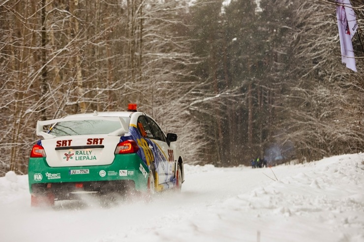 Rallija «Sarma 2023» kopvērtējuma uzvara arī šoreiz latviešiem izslīd caur pirkstiem. Foto: Gatis Smudzis 332860