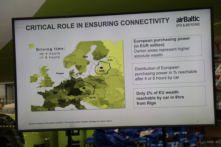«airBaltic» rīko medijiem atvērto durvju dienu un iepazīstina ar lidmašīnu apkopes angāru 334593