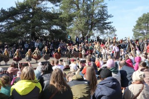 Daudzi rīdzinieki pavada jautras un pavasarīgas Lieldienas Latvijas Etnogrāfiskajā brīvdabas muzejā 23