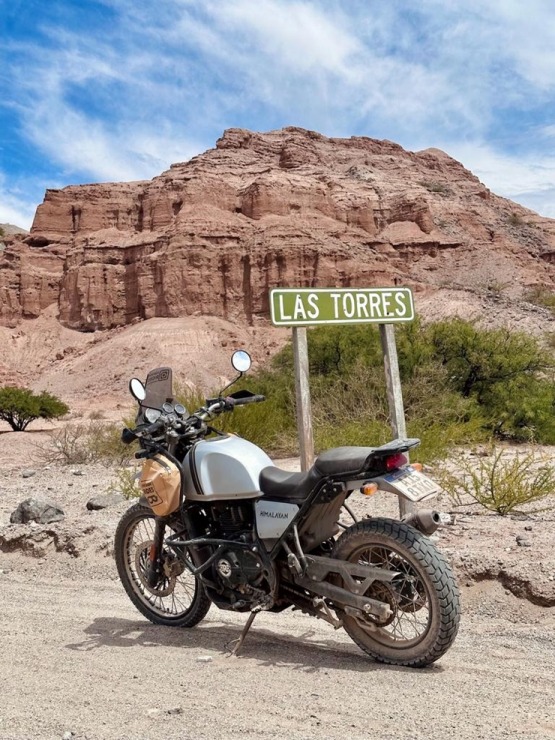 Arnis Jaudzems ar motociklu apceļo Argentīnu 2000 km garā maršrutā. Foto: Arnis Jaudzems 335015