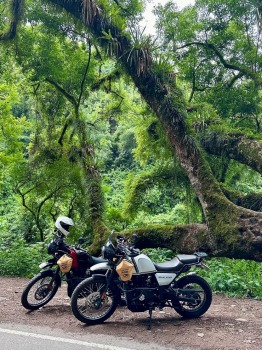 Arnis Jaudzems ar motociklu apceļo Argentīnu 2000 km garā maršrutā. Foto: Arnis Jaudzems 2