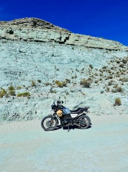 Arnis Jaudzems ar motociklu apceļo Argentīnu 2000 km garā maršrutā. Foto: Arnis Jaudzems 8