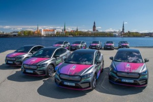 Škoda turpina veiksmīgo sadarbību Starptautisko Hokeja federāciju. Foto: Gatis Smudzis 15