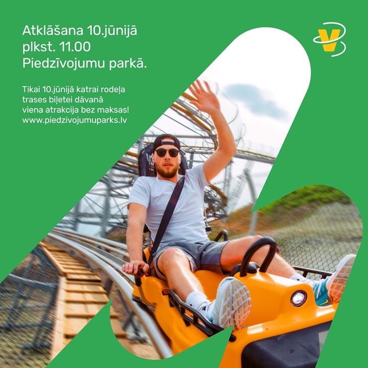 Ventspils Piedzīvojumu parkā tika atklāta Baltijā lielākā rodeļu trase - Ventspils rodelis. Foto: ocventspils.lv Ventspils Piedzīvojumu parkā tika atklāta Baltijā lielākā rodeļu trase - Ventspils rodelis. Foto: ocventspils.lv 337703