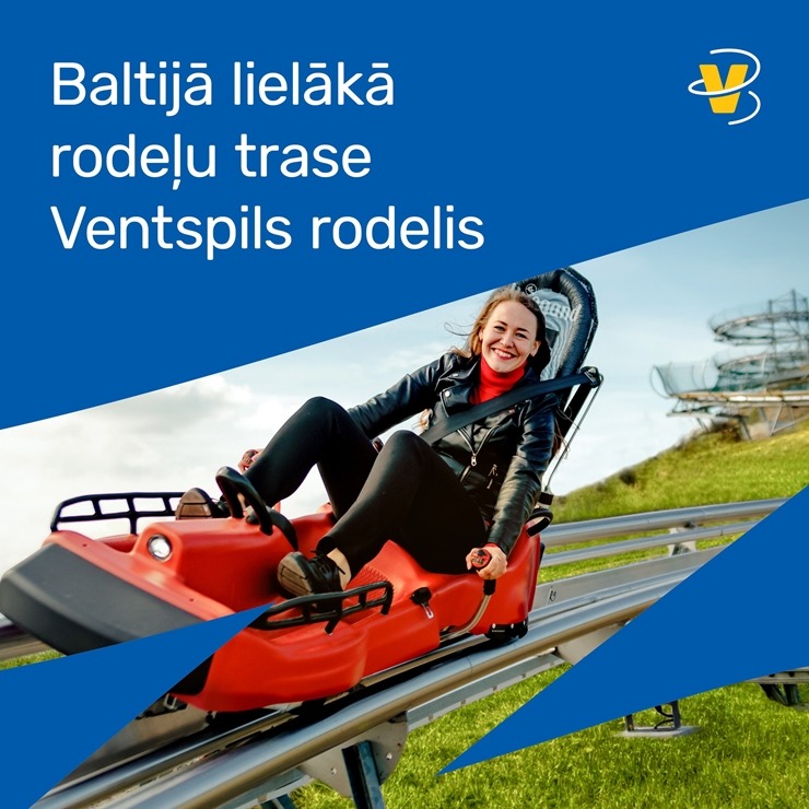 Ventspils Piedzīvojumu parkā tika atklāta Baltijā lielākā rodeļu trase - Ventspils rodelis. Foto: ocventspils.lv Ventspils Piedzīvojumu parkā tika atklāta Baltijā lielākā rodeļu trase - Ventspils rodelis. Foto: ocventspils.lv 337704