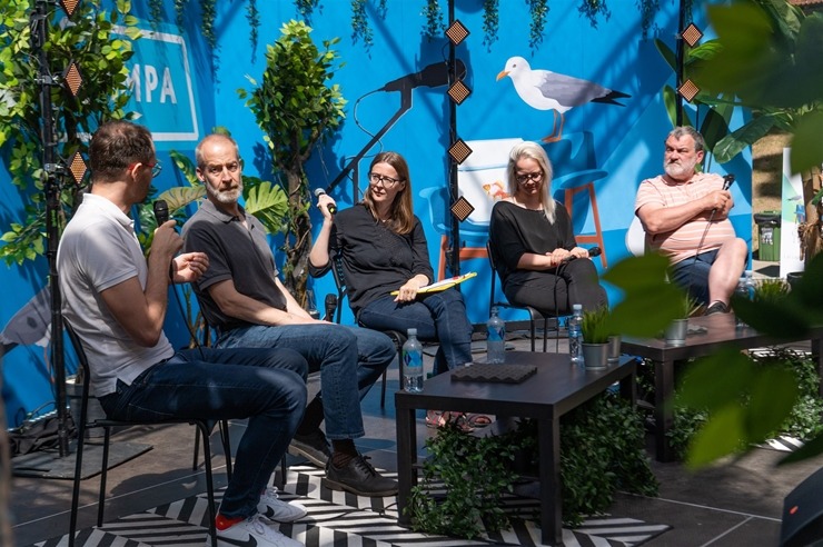 Zīmīgi foto mirkļi no sarunu festivāla LAMPA Cēsīs. Foto: Festivalslampa.lv 337853
