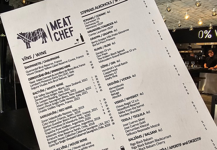 Izbaudām šefpavāra Kaspara Jansona gatavotus steikus Rīgas restorānā «Meat Chef» 340442
