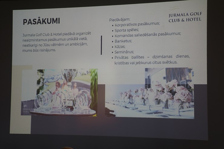 Latvijas tūrisma firmas iepazīst  golfa klubu un viesnīcu «Jurmala Golf Club & Hotel» Piņķos 342038