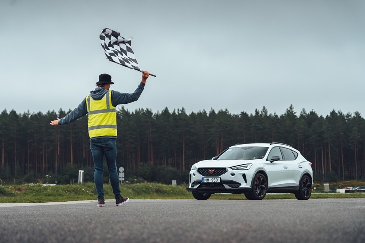 Latvijas salidojumā «CUPRA Summit 2023» pulcējas vairāk nekā 750 spēkrati. Foto: ogilvy.lv 343166