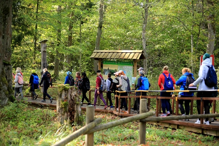 Krāslavas novada iedzīvotāji un viesi dodas rudens pārgājienā apkārt Ežezeram. Foto: Viktors Kalniss, Tatjana Kozačuka, Sanita Karpoviča Krāslavas novada iedzīvotāji un viesi dodas rudens pārgājienā apkārt Ežezeram. Foto: Viktors Kalniss, Tatjana Kozačuka, Sanita Karpoviča 344204