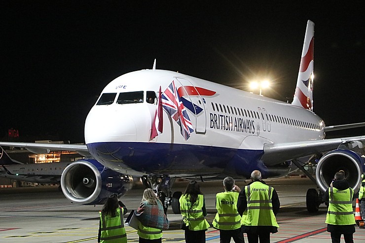 Lidsabiedrība «British Airlines» atgriežas lidostā «Rīga» 346077