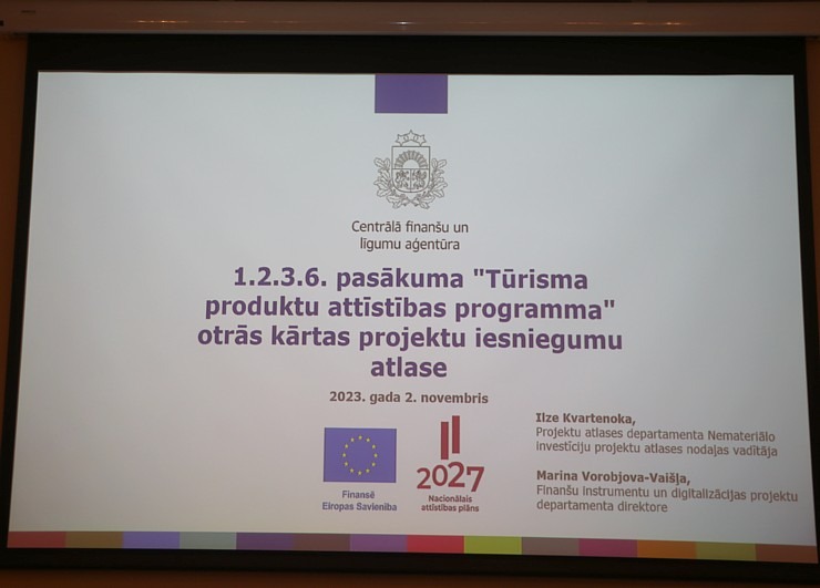 LIAA Tūrisma departaments aicina uz tūrisma sadarbības tīklu informācijas dienu 346266