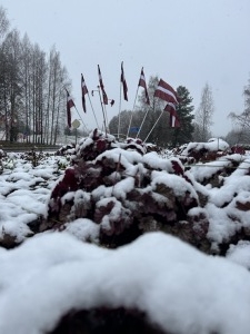 Vidzemes Alūksnē ir sasnidzis sniegs. Foto: Visitaluksne.lv 11